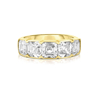 YHASMINA - The Asscher Cut Pinky Ring