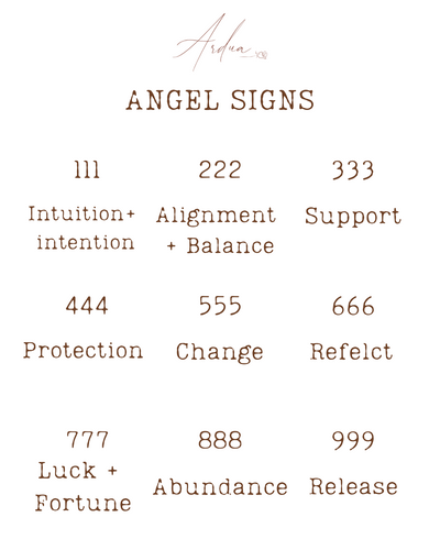 MICHAELA - The Angel Sign Heart