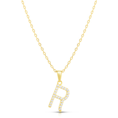 ANIA - The CZ Initial Necklace