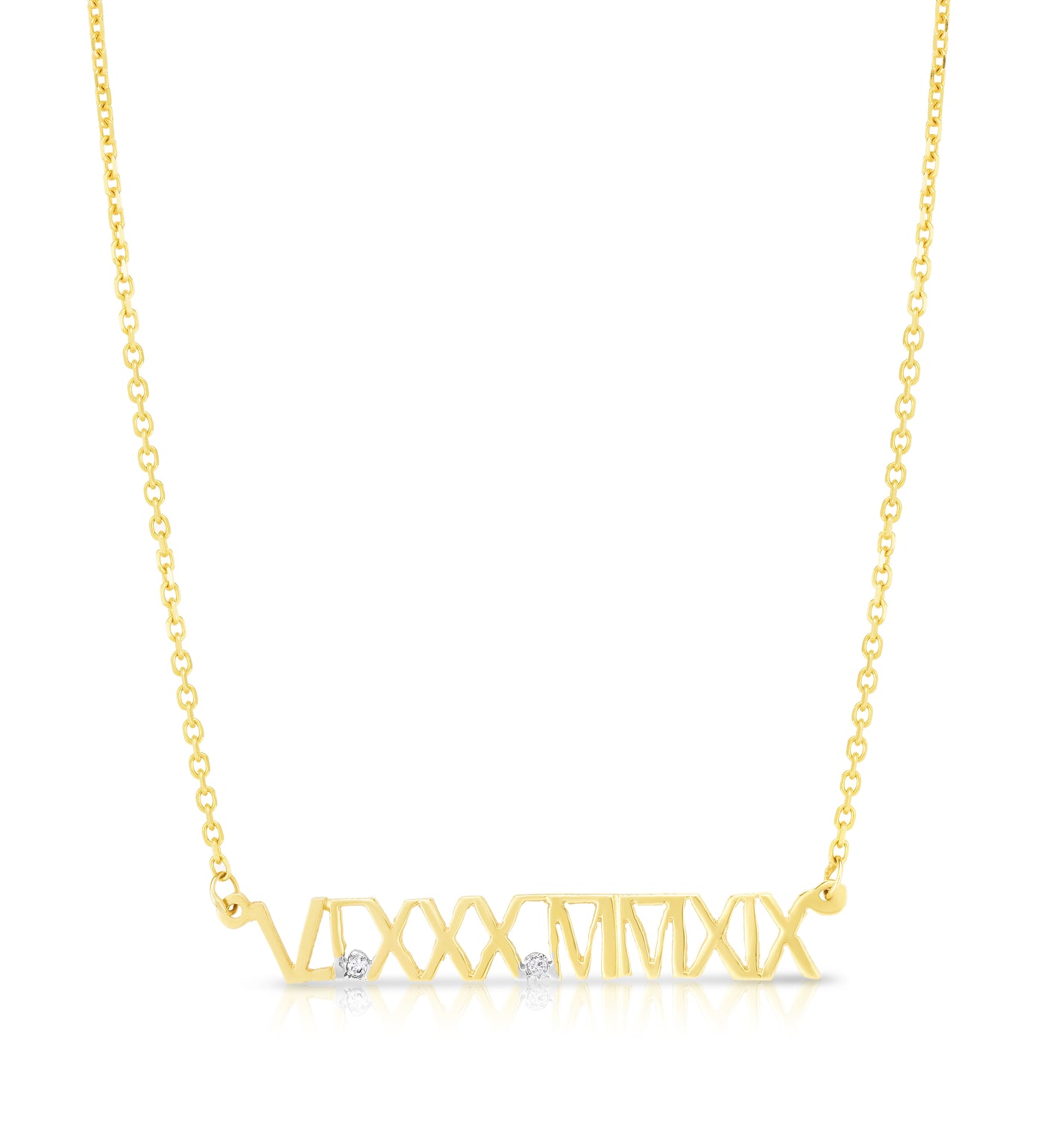 IVY - The Roman Numeral Necklace