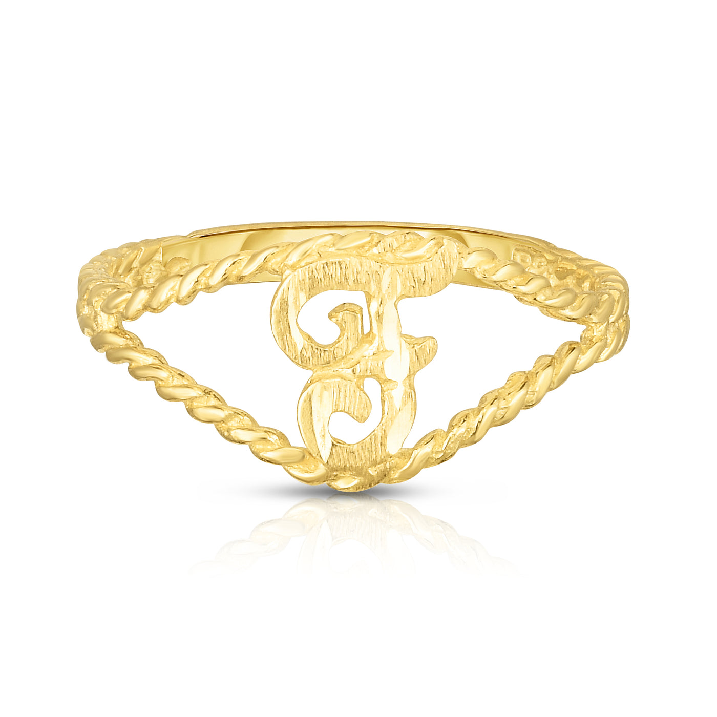 ANALISE - The Split Shank Initial Ring