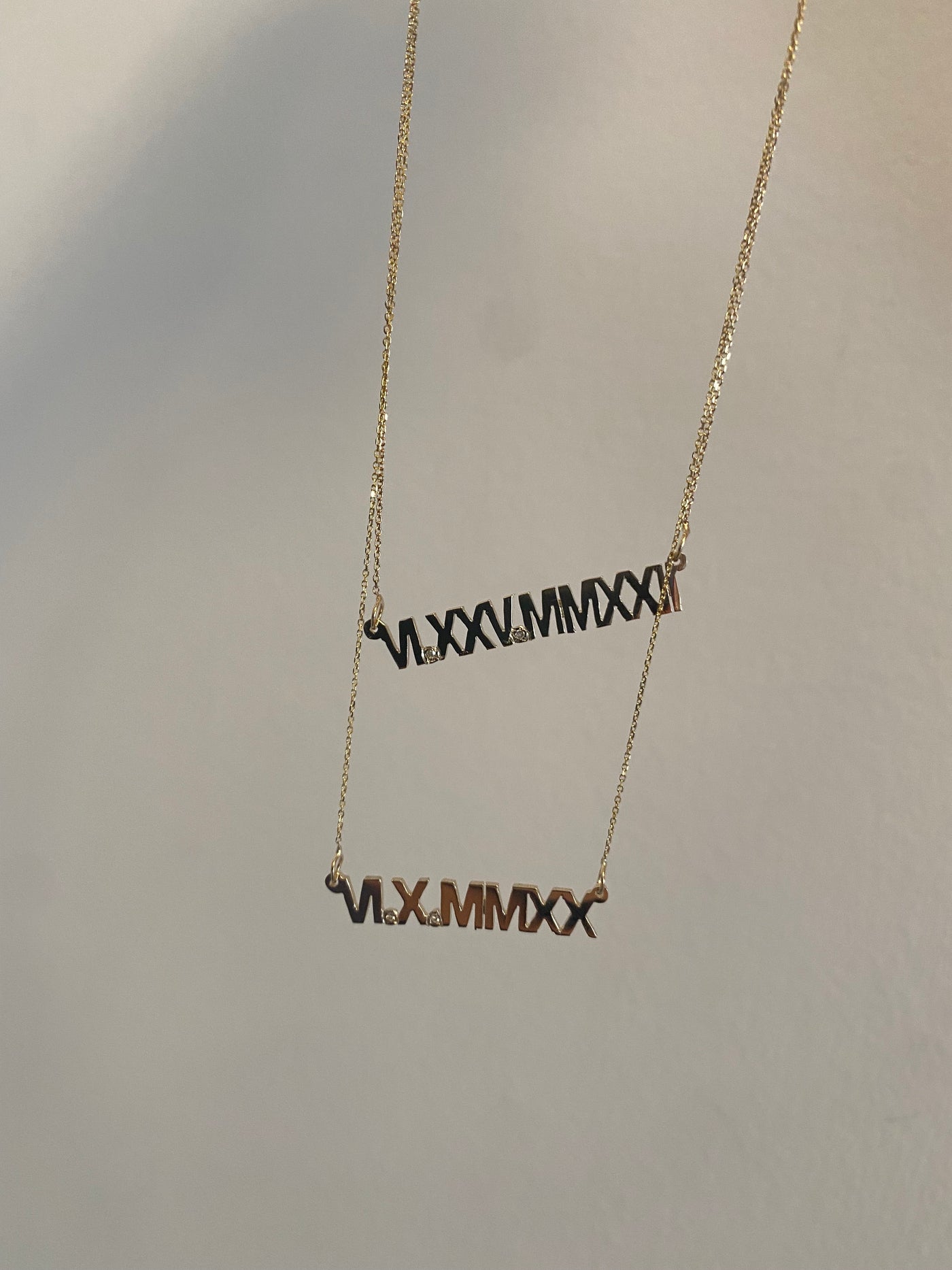 IVY - The Roman Numeral Necklace
